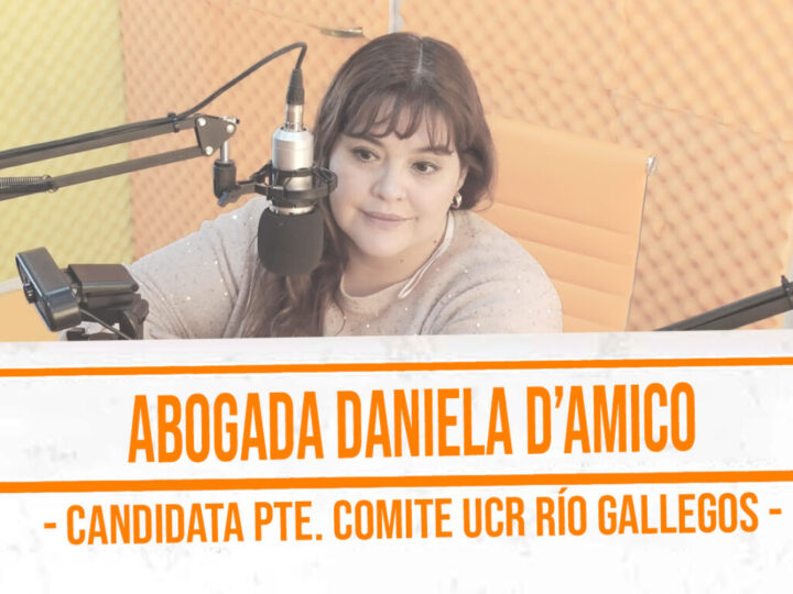 Candidata a presidente del Comité UCR Río Gallegos.