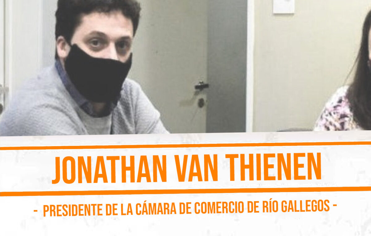 Jonathan Van Thienen y el comercio en Río Gallegos