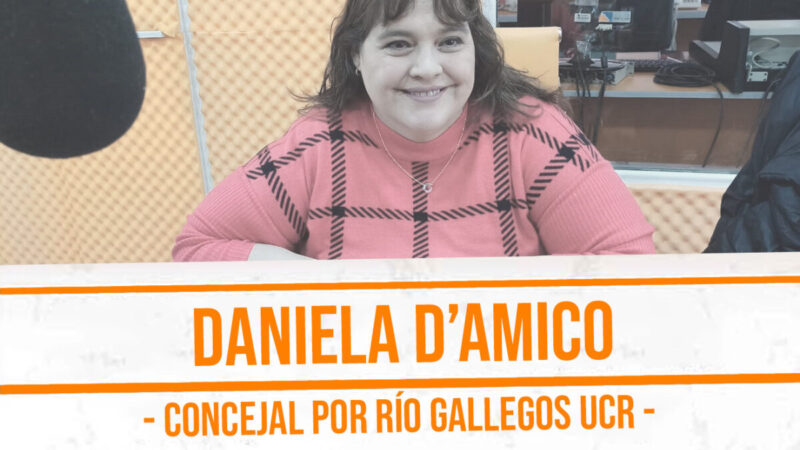 Daniela D’amico habla sobre los impuestos en Río Gallegos