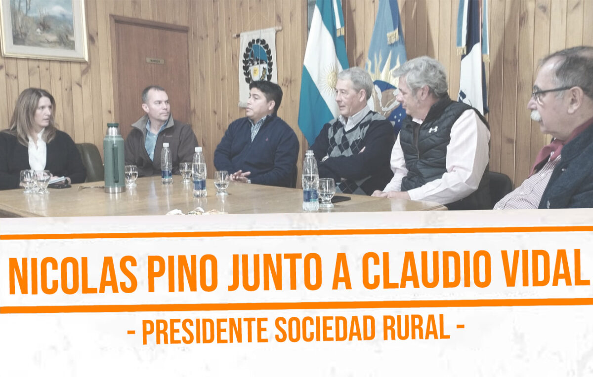 Santa Cruz recibe al Presidente de la Sociedad Rural Argentina